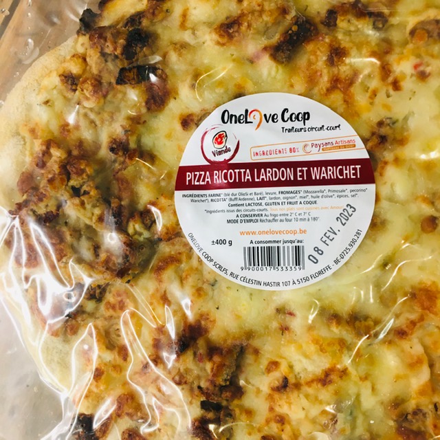 pizza jambon fumé et fromage Condor - 2 pers. (400g) (surgelée)