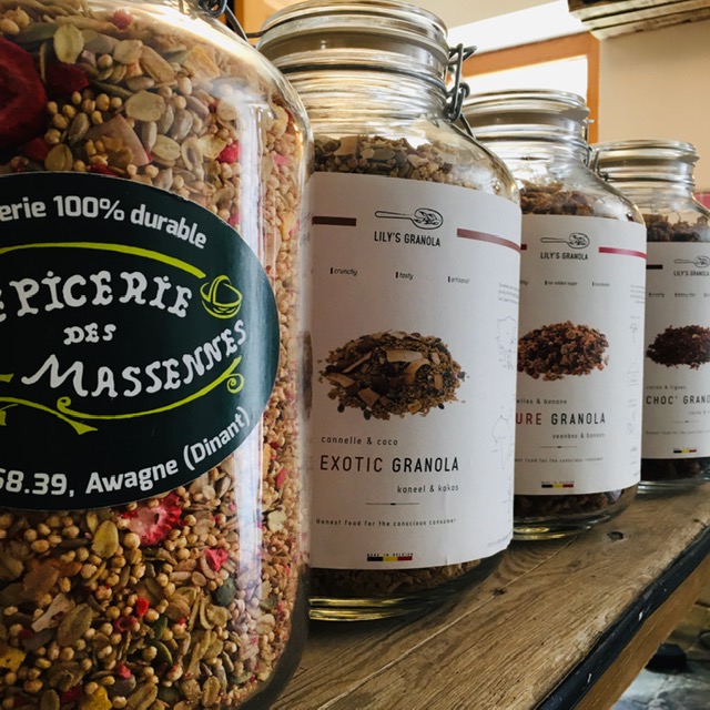 Lily's Granola / EXOTIC - avoine-amandes-dattes-épices spéculoos (vrac - 500g)