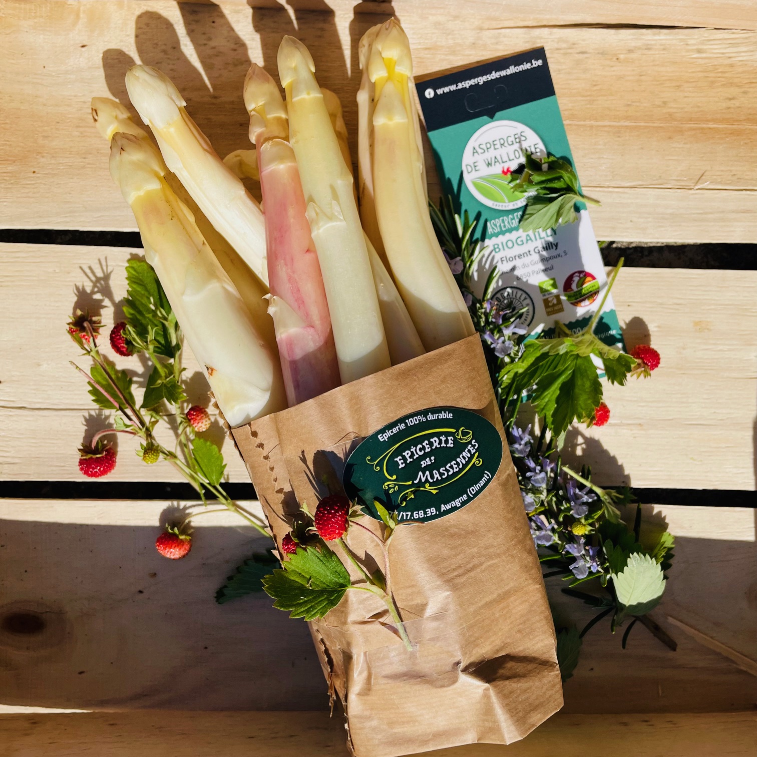 asperges blanches - 500g - promo