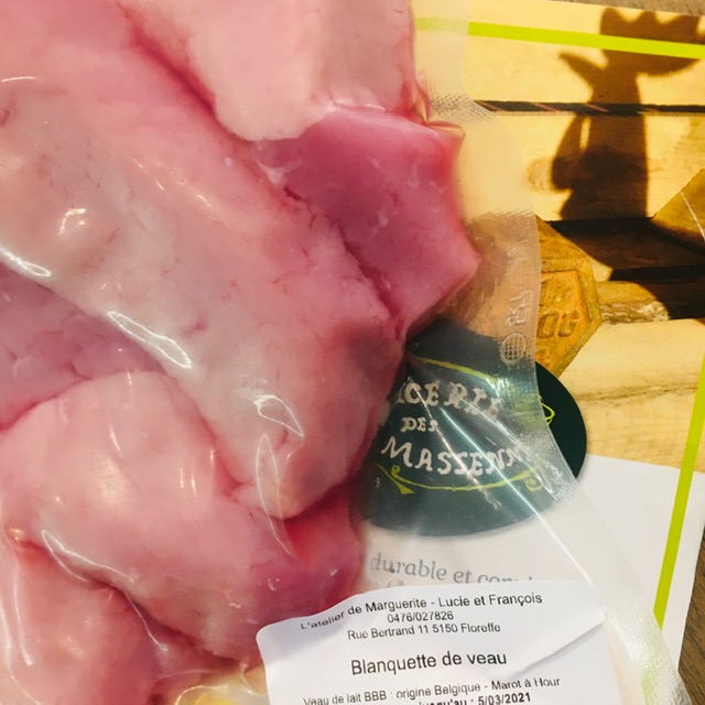 veau-blanquette à préparer (surgelée)