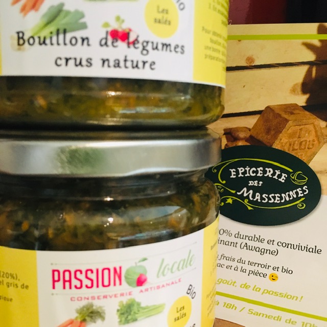 bouillon de lÃ©gumes crus