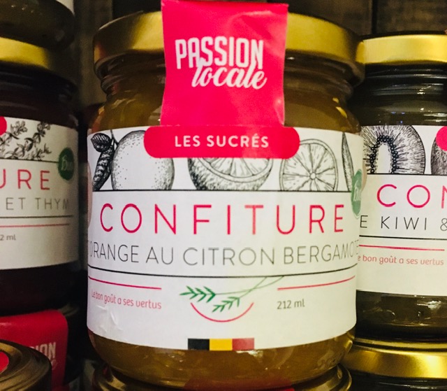 confiture - orange/citron bergamote