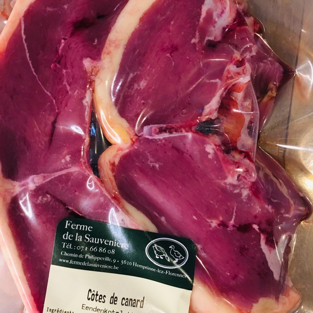 canard - côtes /2 pc. +- 450g (surgelées)