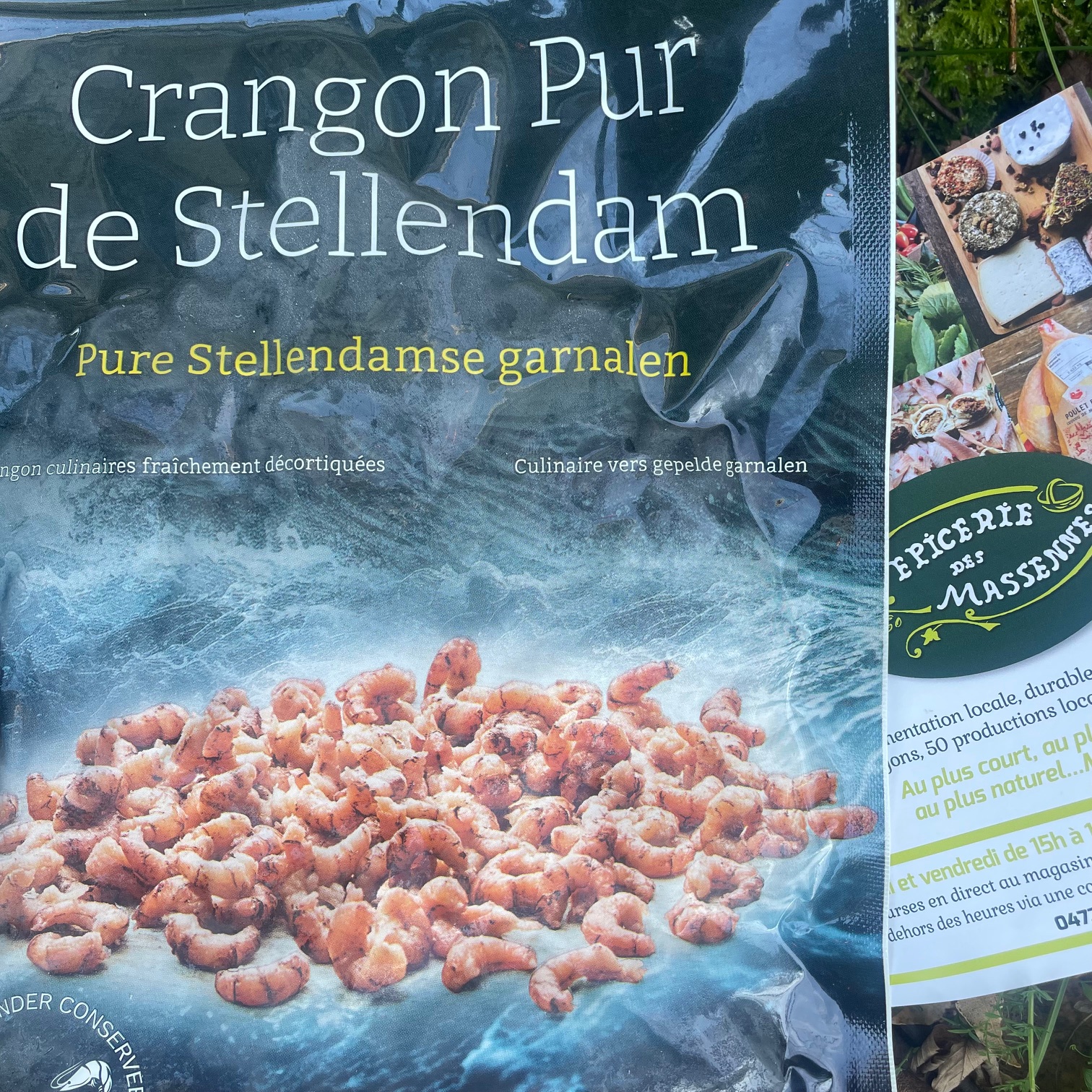 crevettes grises - 250g (surgelées)