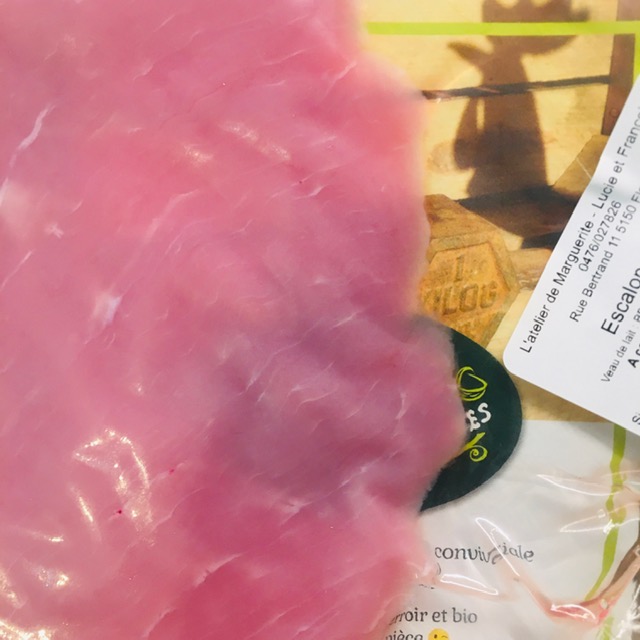 veau-fine escalope (170g) / 1pc. (surgele)