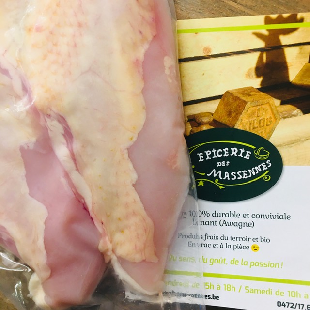 poulet Coucou bio du terroir - filets +- 300g (surgelés)