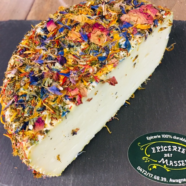 Vache tomme aux fleurs - 200g
