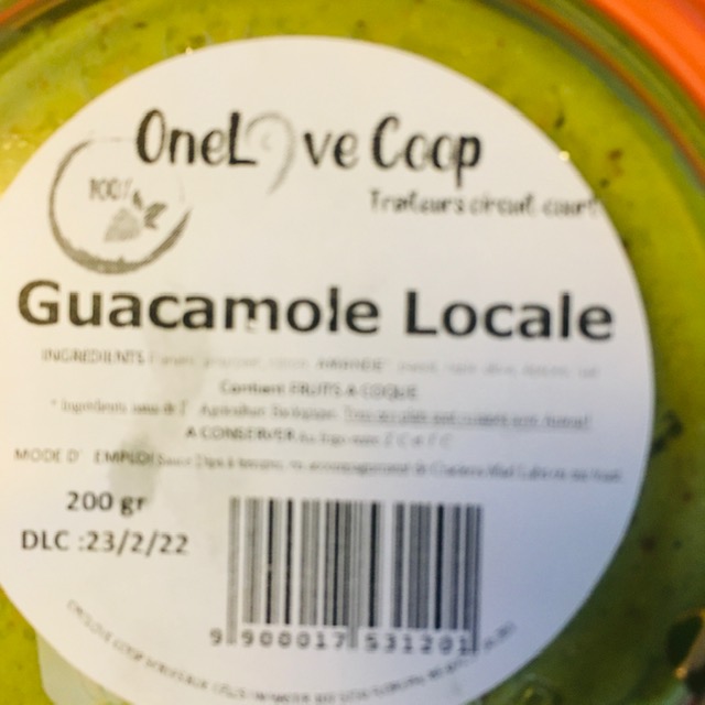 guacamole local (mousse de panais)