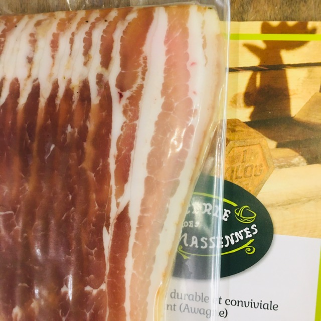 salaison- lard fricassée/10tr. (surgelé)