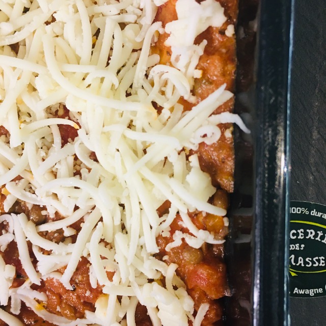 Plat - lasagne 