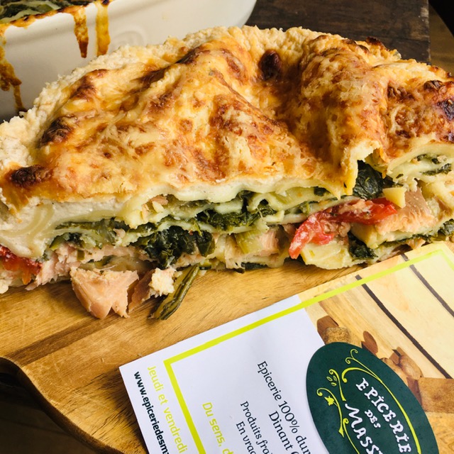Lasagnes feuilles fraîches - 400g(4 pers)