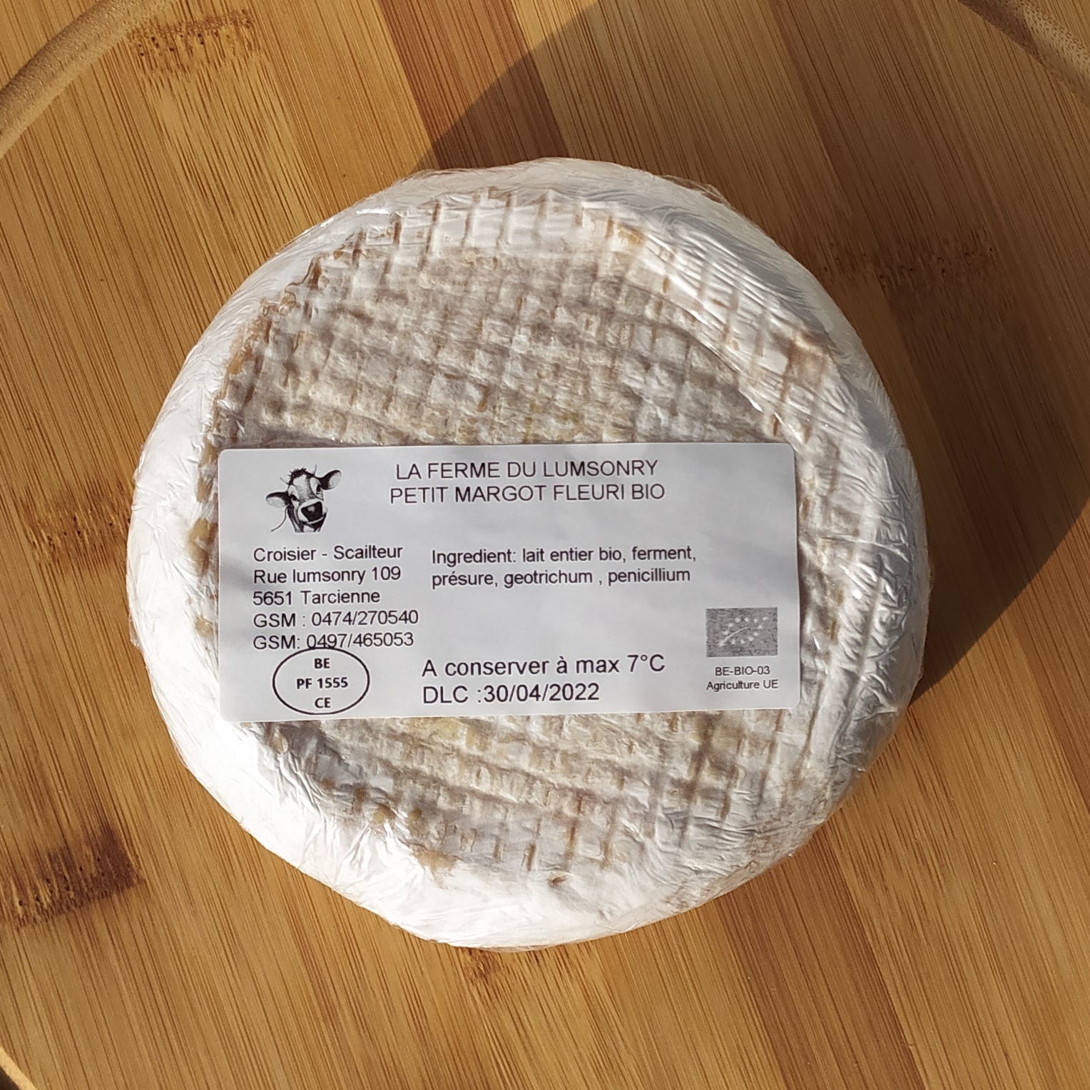 vache - Camembert Warichet - demi (125g)