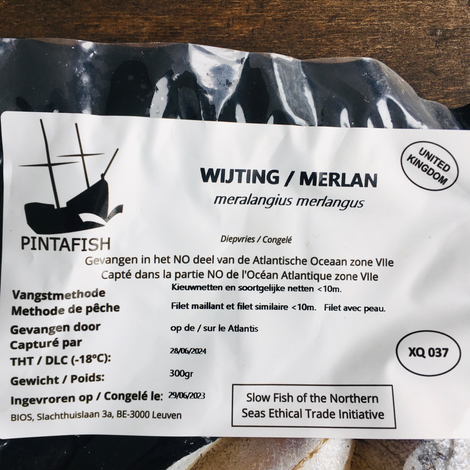 poisson - Merlan - 300 g  (filets surgelés)