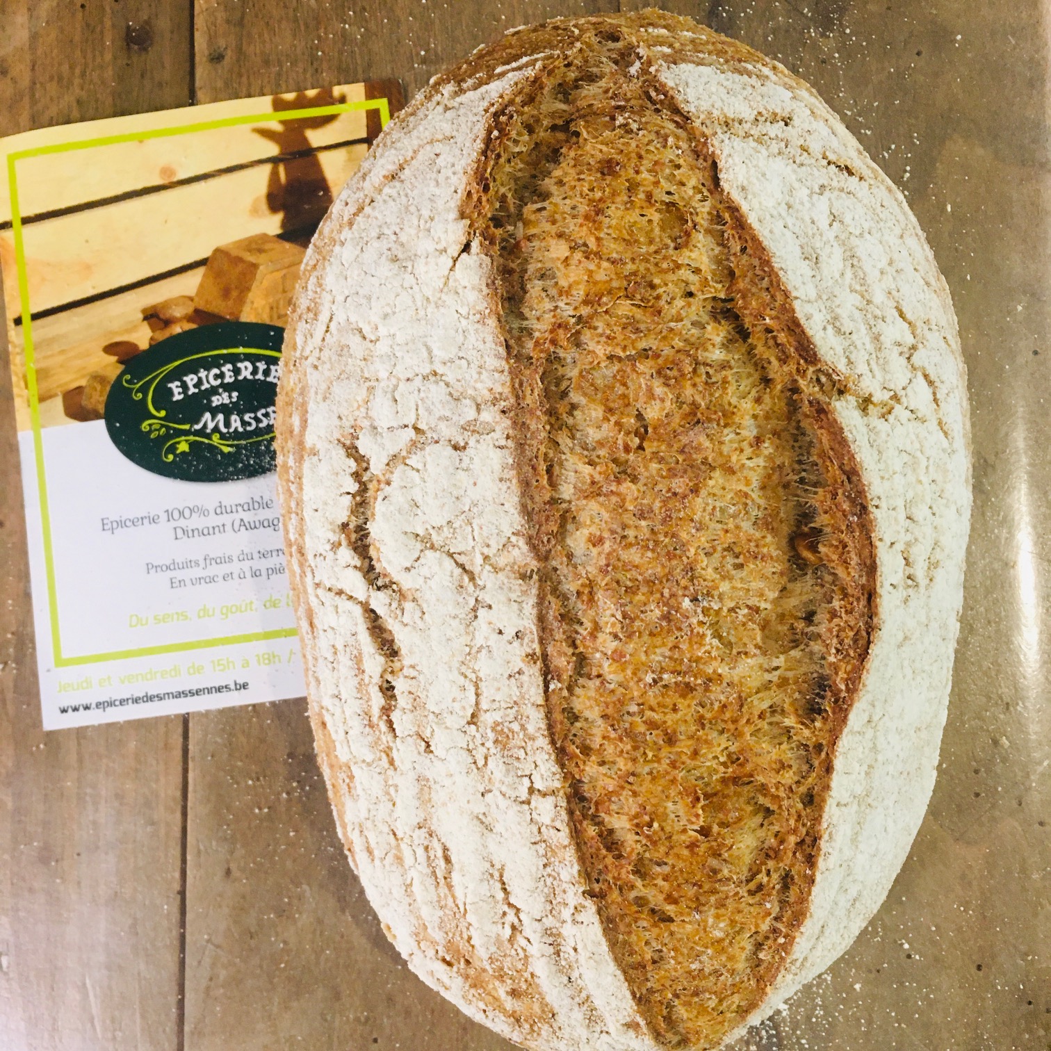 pain 800g - épeautre complet (100%) - levain