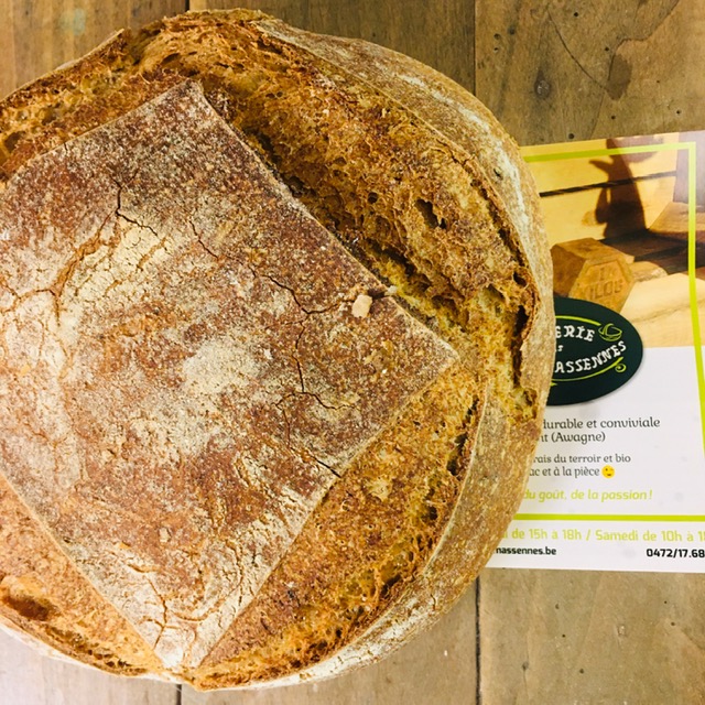 pain 800g - peautre 80%- levain