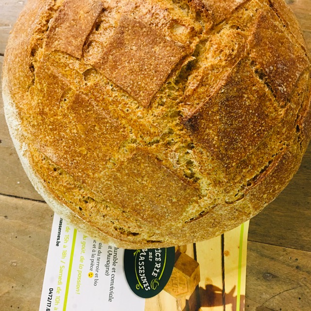 pain 800g - froment 80 % - levain