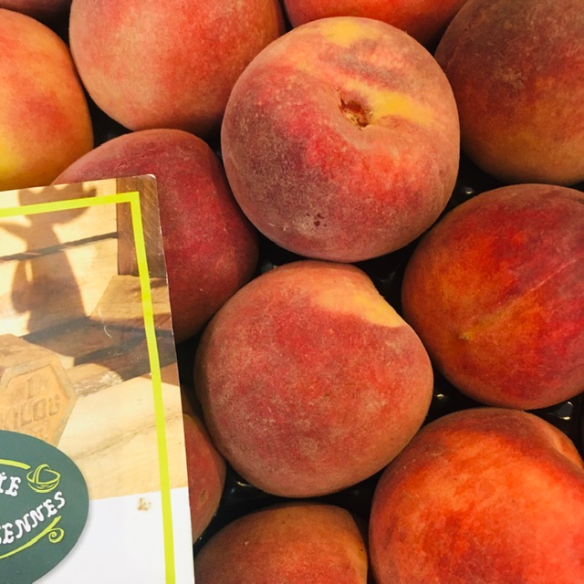 pêches jaunes - 500g  (+-5 pc.)