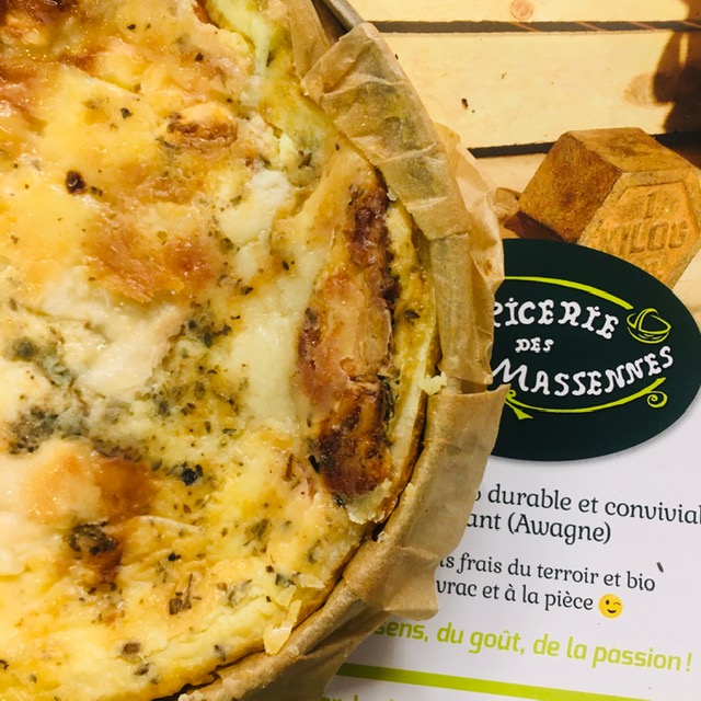 quiche chèvre-tomates - 1 pers. (260g) (surgelée)
