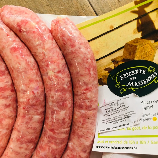 saucisses fines chipololatas / 4pc. 400g  (surgelées)