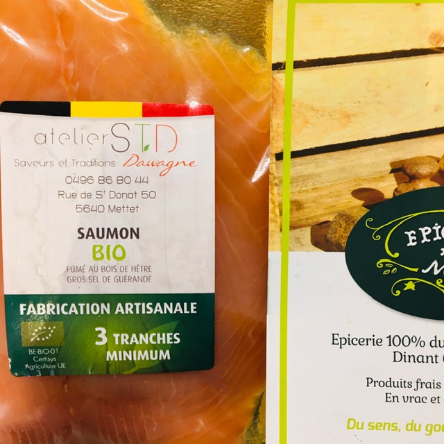 poisson - saumon fumé tranches - 125g (3-4 tranches)