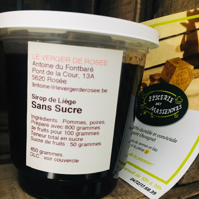 sirop à tartiner sans sucre ajouté