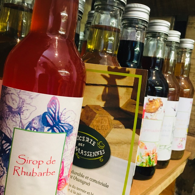 sirop - rhubarbe