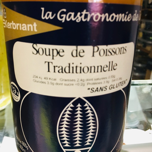 Soupe de poisson - 4 bols (850 ml)