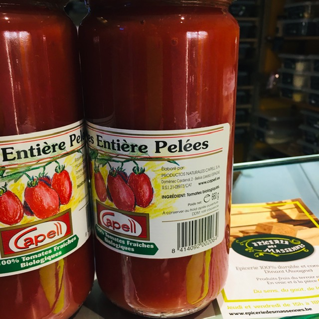 tomates - entières pelées