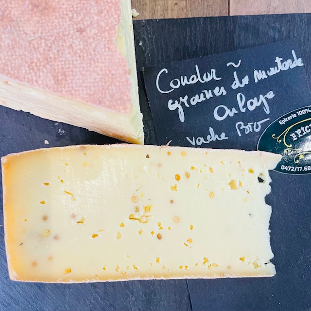 vache - condor aux graines de moutarde - coin 150g
