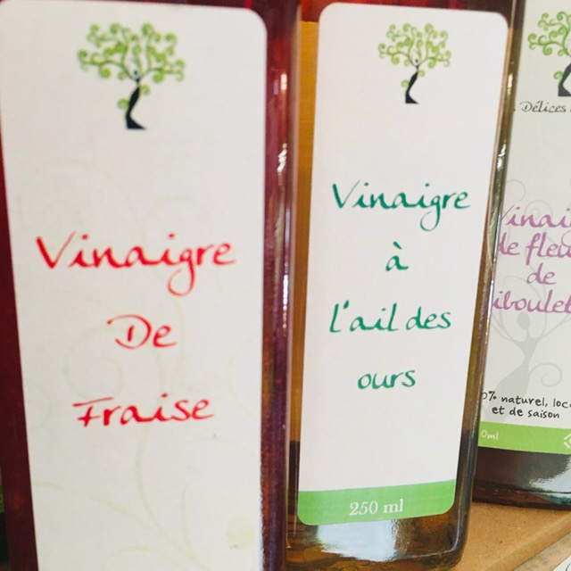 fraises - vinaigre/250ml