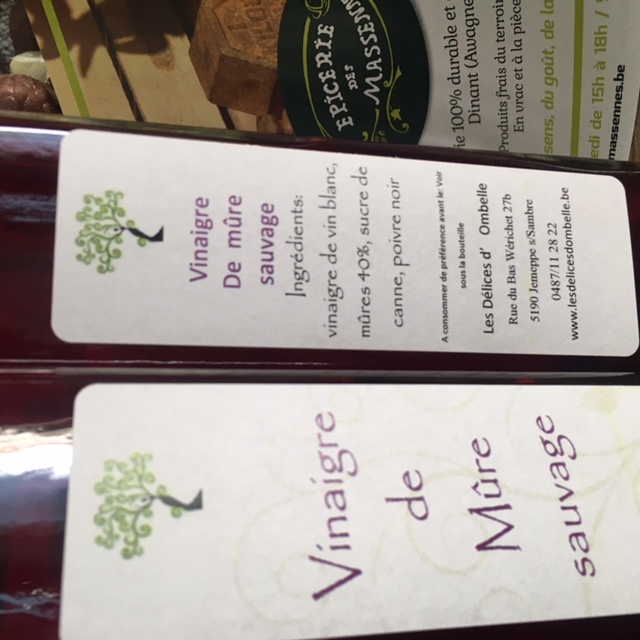 mûres sauvages - vinaigre/250ml